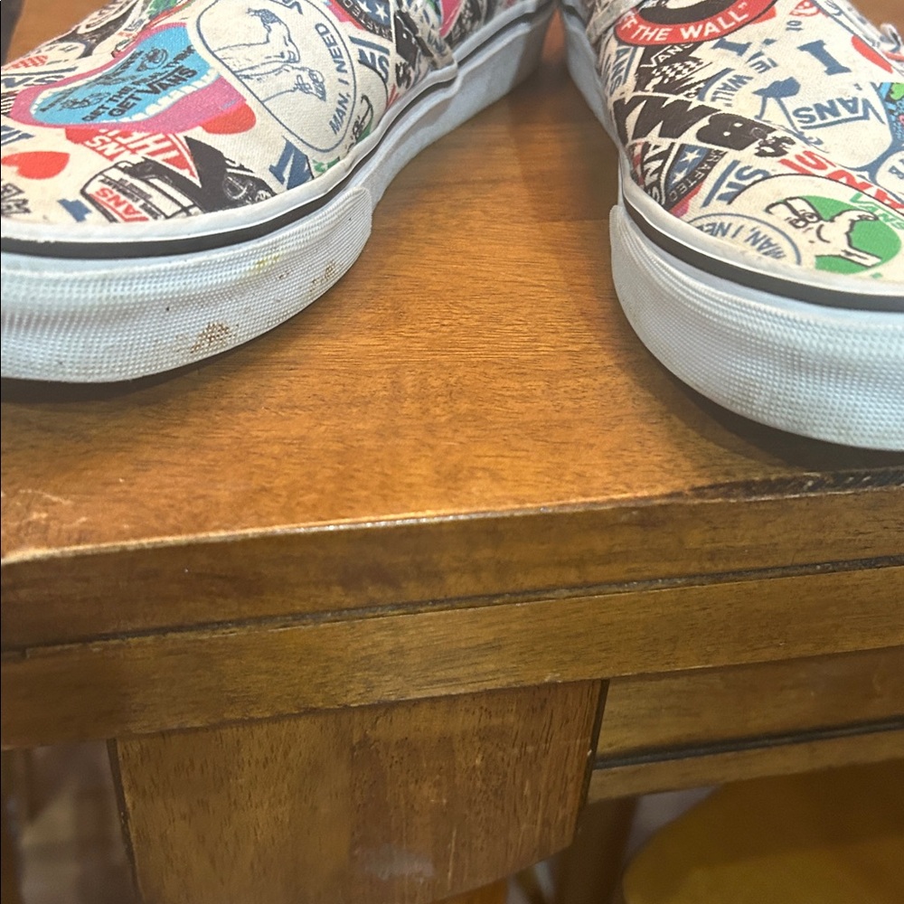 Vans WMNS Classic Slip On Vans Mash Up Stickers/Trwht sneakers - Picture 4 of 4